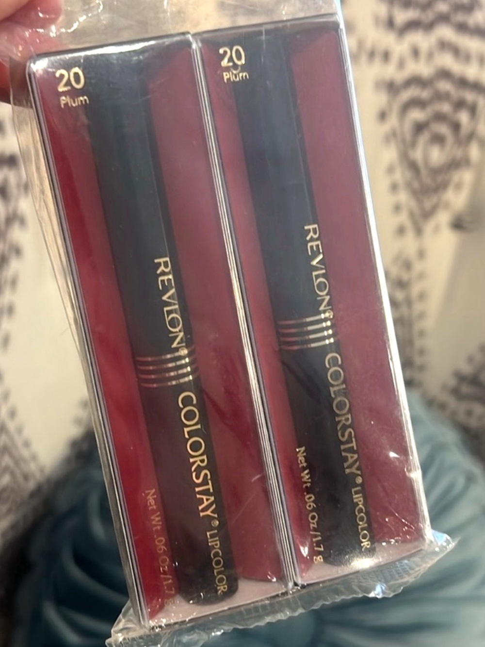 Revlon Colorstay Plum Lipsticks - pack of 2